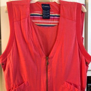 Catalina women's coral short set size Large